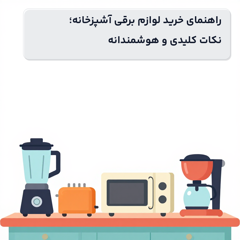 راهنمای خرید لوازم برقی آشپزخانه؛ نکات کلیدی و هوشمندانه